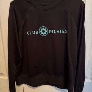 Club Pilates Women's Black Long Sleeve Tee